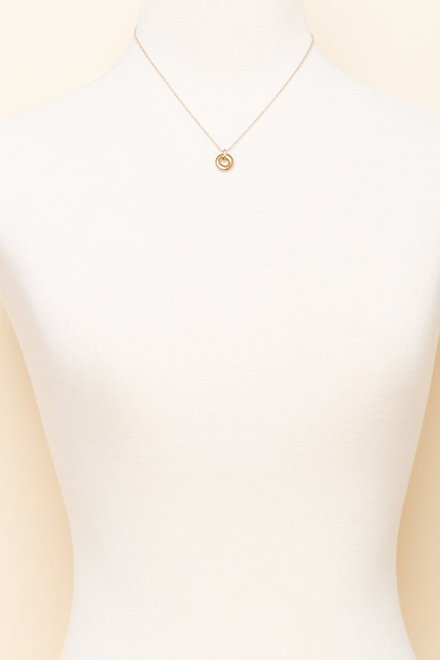 Valette Gold Plated Pendant Necklace