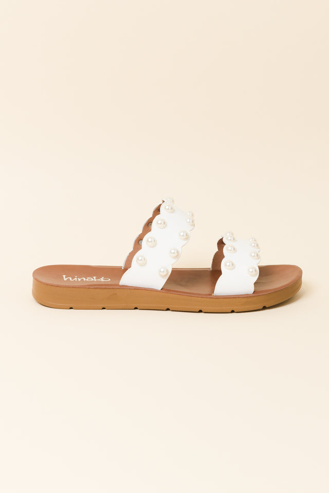 Warner White Pearl Slide