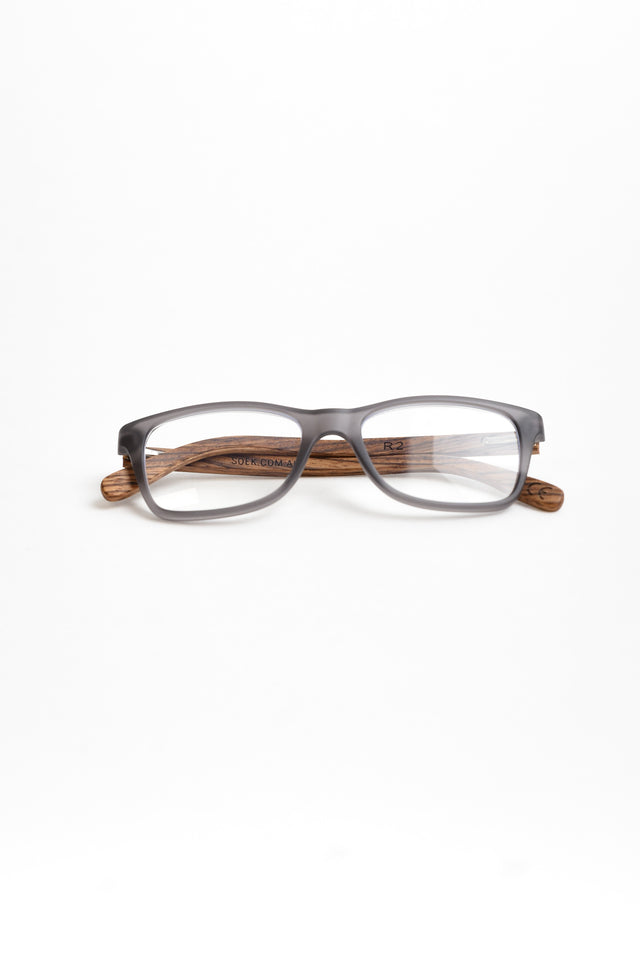 Watsons Grey Wooden Reading Glasses