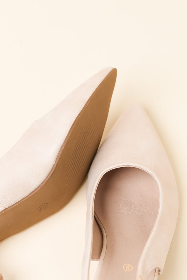 Wish Nude Slingback Heel image 3