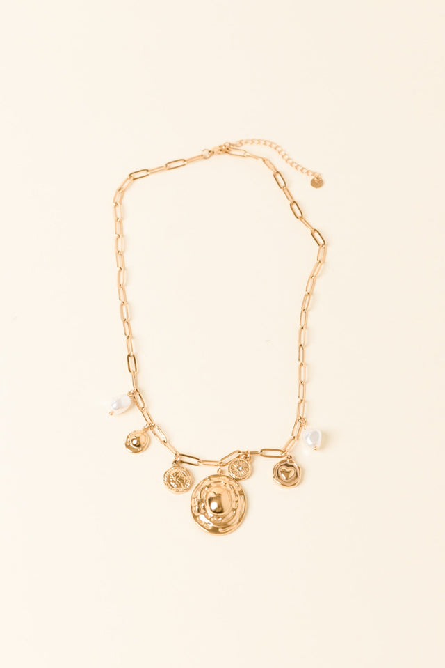 Yari Gold Necklace Necklace image 1