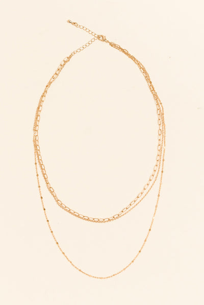 Yulia Gold Layered Necklace
