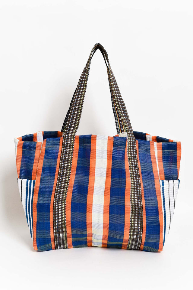 Zorita Orange Stripe Tote Bag