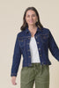 Kimbra Blue Denim Stretch Jacket,Video