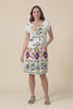 Cape White Garden Cotton Pocket Dress,video