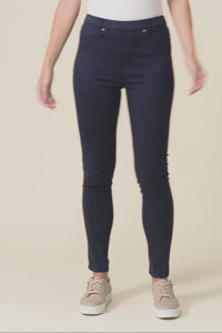 Reed Navy Stretch Cotton Pants