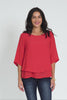 Liora Red Layered Top,Video