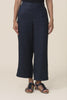 Cady Navy Linen Pants,Video