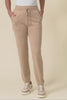 Rowan Cream Cotton Cashmere Knit Pants