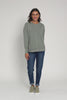 Simplified Sage Cotton Crewneck Sweatshirt,Video