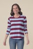 Spritz Light Blue Stripe Long Sleeve Tee,Video