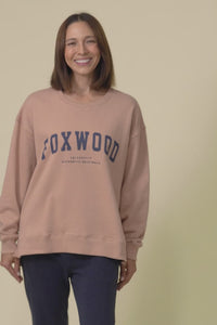 Interval Tan Crewneck Sweatshirt,Video