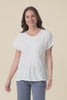 Beck White Crinkle Cotton Top,video