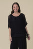 Talia Black Silk Layer Top,Video
