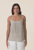 Sarina Natural Linen Singlet,Video