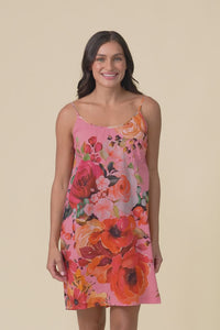 Olina Pink Rose Cotton Nightie,Video