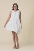 Willa White Crinkle Cotton Dress,Video