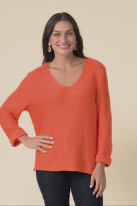 Toulouse Orange Cotton Jumper