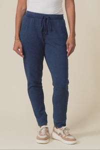 Heidi Indigo Cuffed Jogger Pants