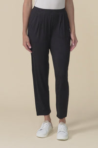 Kennedy Black Stretch Pocket Pants,Video