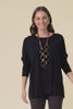 Tanner Black Knit Jumper