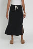 Travel Black Cotton Maxi Skirt,Video