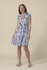 Zeplin Blue Garden Cotton Frill Dress,video
