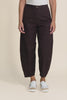 Mabel Chocolate Cotton Barrel Pants,Video