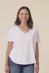Toronto Pink Cotton Tee,video