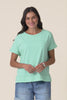 Allison Mint Cotton Tee,Video