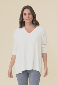Lakin Cream Knit Jumper