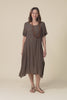 Toria Chocolate Crescent Dress,Video
