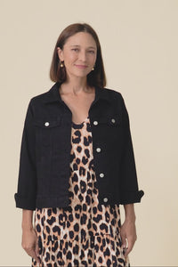 Siobhan Black Stretch Jacket