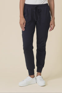 Navy Cotton Everyday Tie Sweatpants