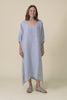 Marcel Steel Linen Dress,video