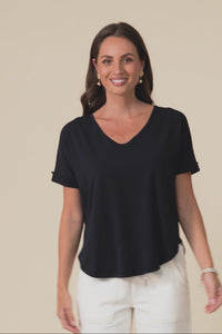 Toronto Navy Cotton Tee