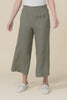 Mika Khaki Linen Pocket Pants,Video