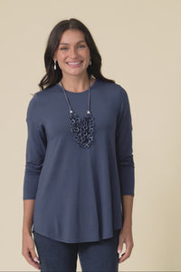 Buttery Carla Blue Top