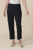Polaris Black Bamboo Cropped Pants,Video