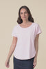 Stevie Pink Cotton Tee,Video
