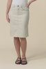 Palin Natural Zip Front Skirt,Video