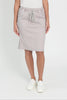 Dinah Washed Natural Cotton Drawstring Skirt,Video