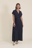 Versailles Navy Collared Tie Dress,Video