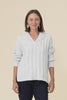 Guy Grey Collared Knit Jumper