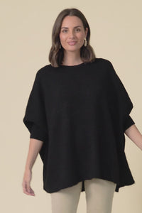 Kerr Black Wool Blend Jumper