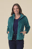 Ackerley Blue Faux Fur Jacket