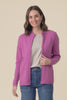 Pacey Pink Wool Zip Jacket