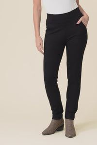 Zachary Black Stretch Pants