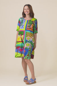 Lincoln Green Meadow Pocket Dress,Video