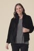 Ackerley Black Faux Fur Jacket
